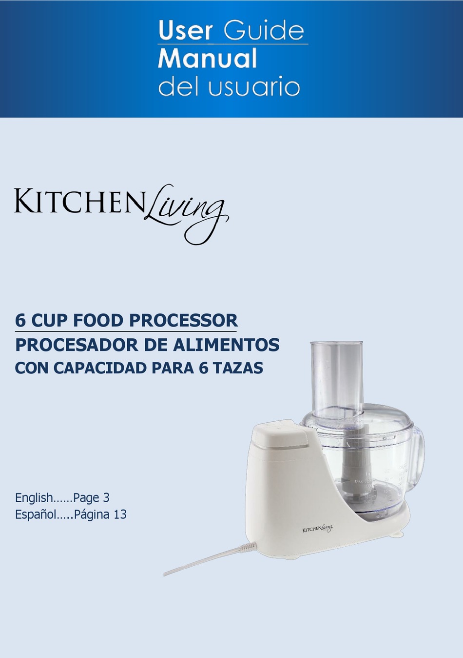 KITCHEN LIVING XB9018 USER MANUAL Pdf Download ManualsLib
