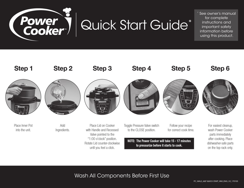 Power Cooker User Manual