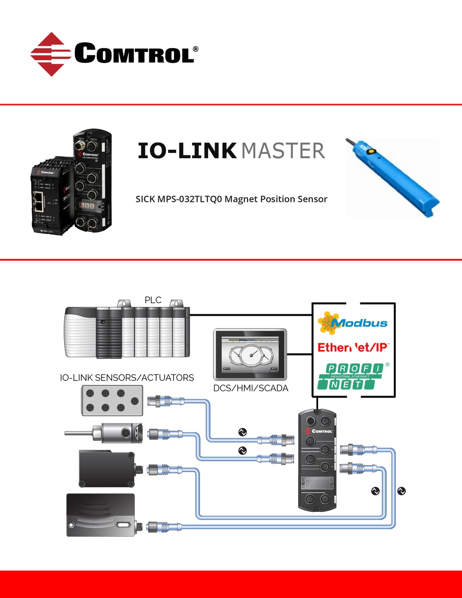 COMTROL IOLINK MASTER MANUAL Pdf Download ManualsLib