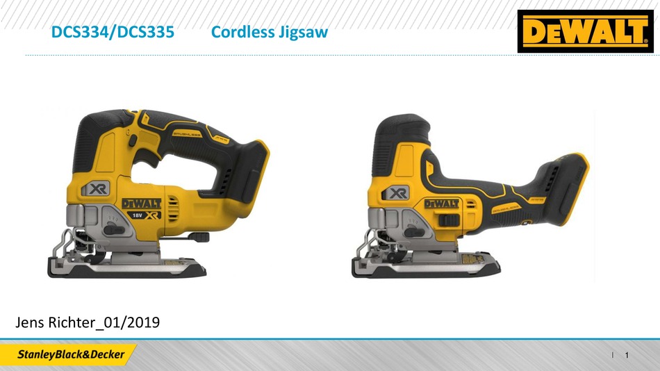 DEWALT DCS334 MANUAL Pdf Download ManualsLib