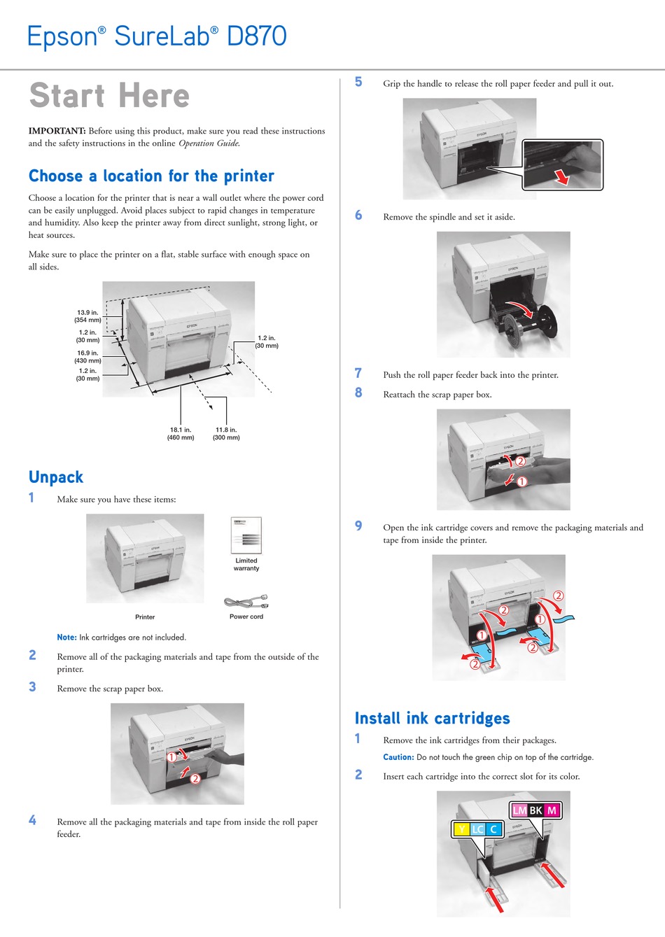 Epson Surelab D870 Manual Pdf Download Manualslib 8209