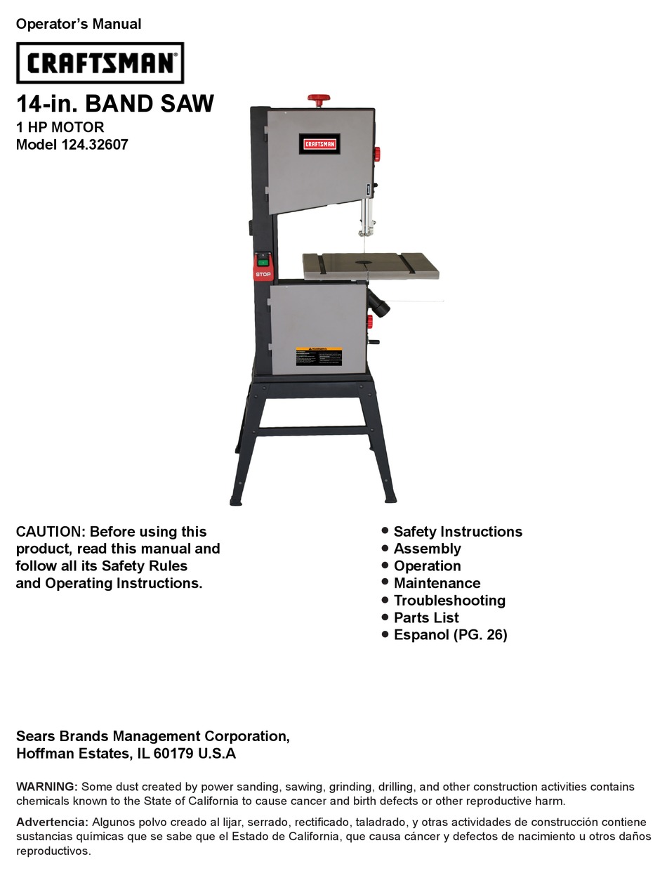 craftsman-124-32607-operator-s-manual-pdf-download-manualslib
