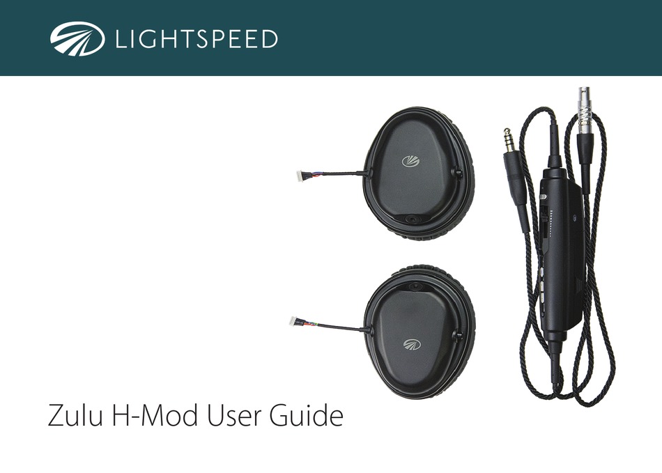 LIGHTSPEED ZULU HMOD USER MANUAL Pdf Download ManualsLib