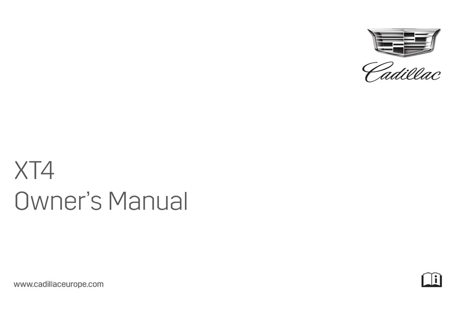 CADILLAC XT4 OWNER'S MANUAL Pdf Download ManualsLib