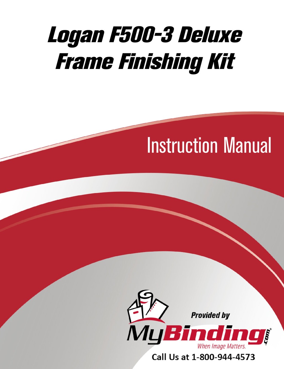 Logan Graphic Products F500 3 Instruction And Operation Manual Pdf