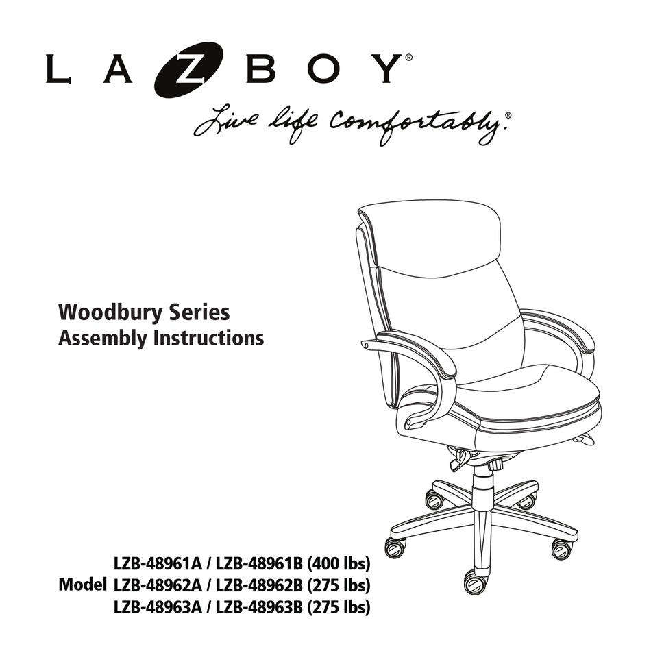 LAZBOY WOODBURY SERIES ASSEMBLY INSTRUCTIONS MANUAL Pdf Download ManualsLib