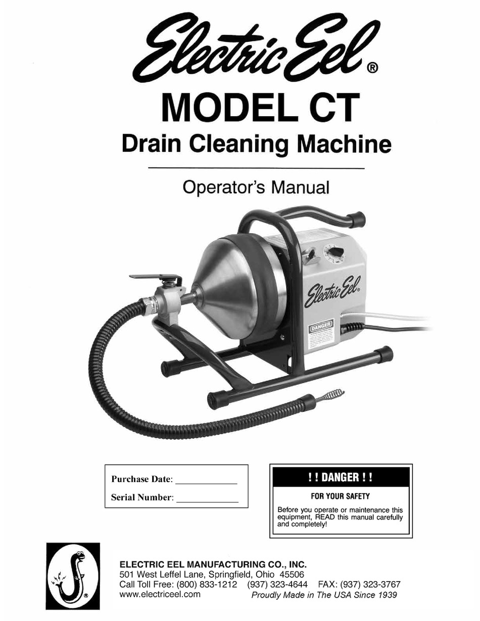 ELECTRIC EEL CT OPERATOR'S MANUAL Pdf Download ManualsLib
