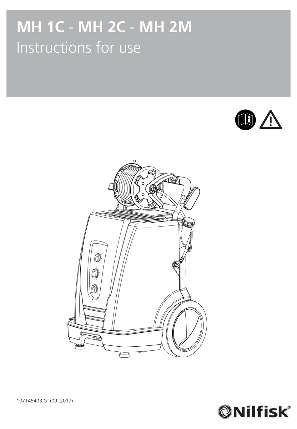 NILFISKADVANCE MH 1C INSTRUCTIONS FOR USE MANUAL Pdf Download ManualsLib