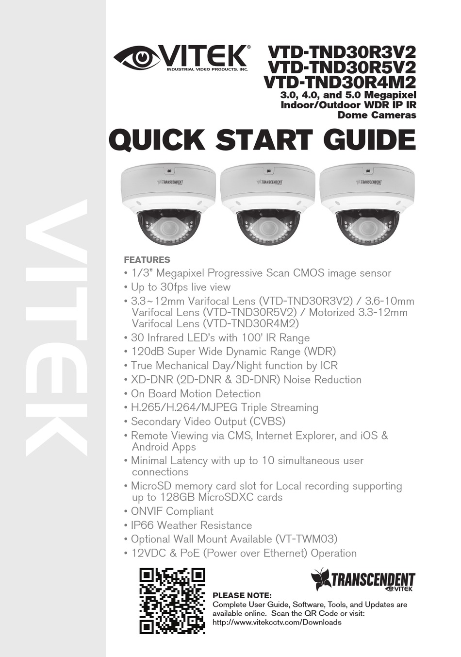 VITEK VTDTND30R3V2 QUICK START MANUAL Pdf Download ManualsLib