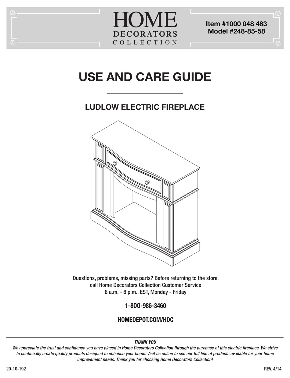 HOME DECORATORS COLLECTION 2488558 USE AND CARE MANUAL Pdf Download