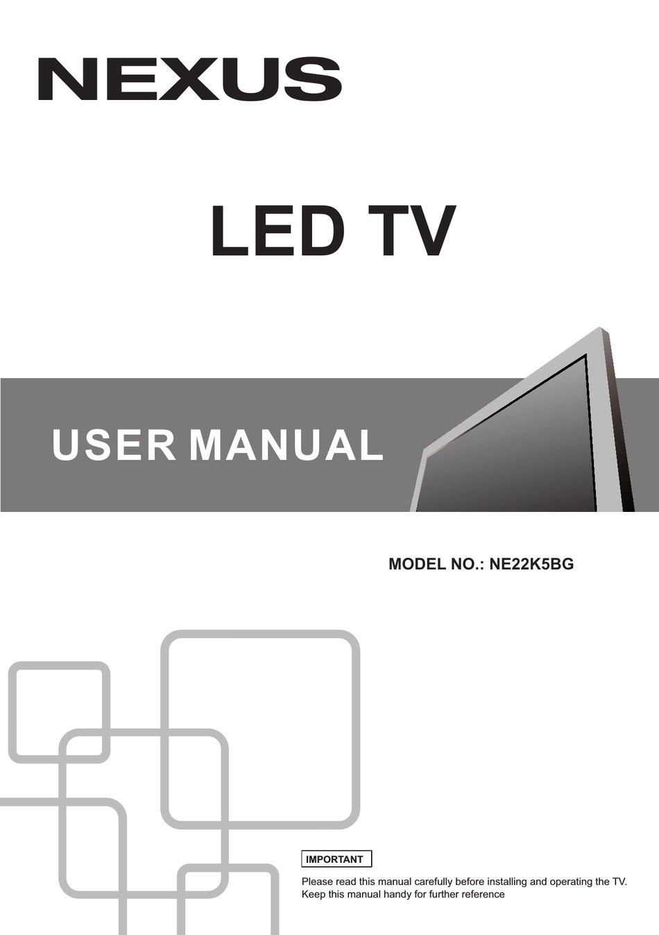 nexus manual download