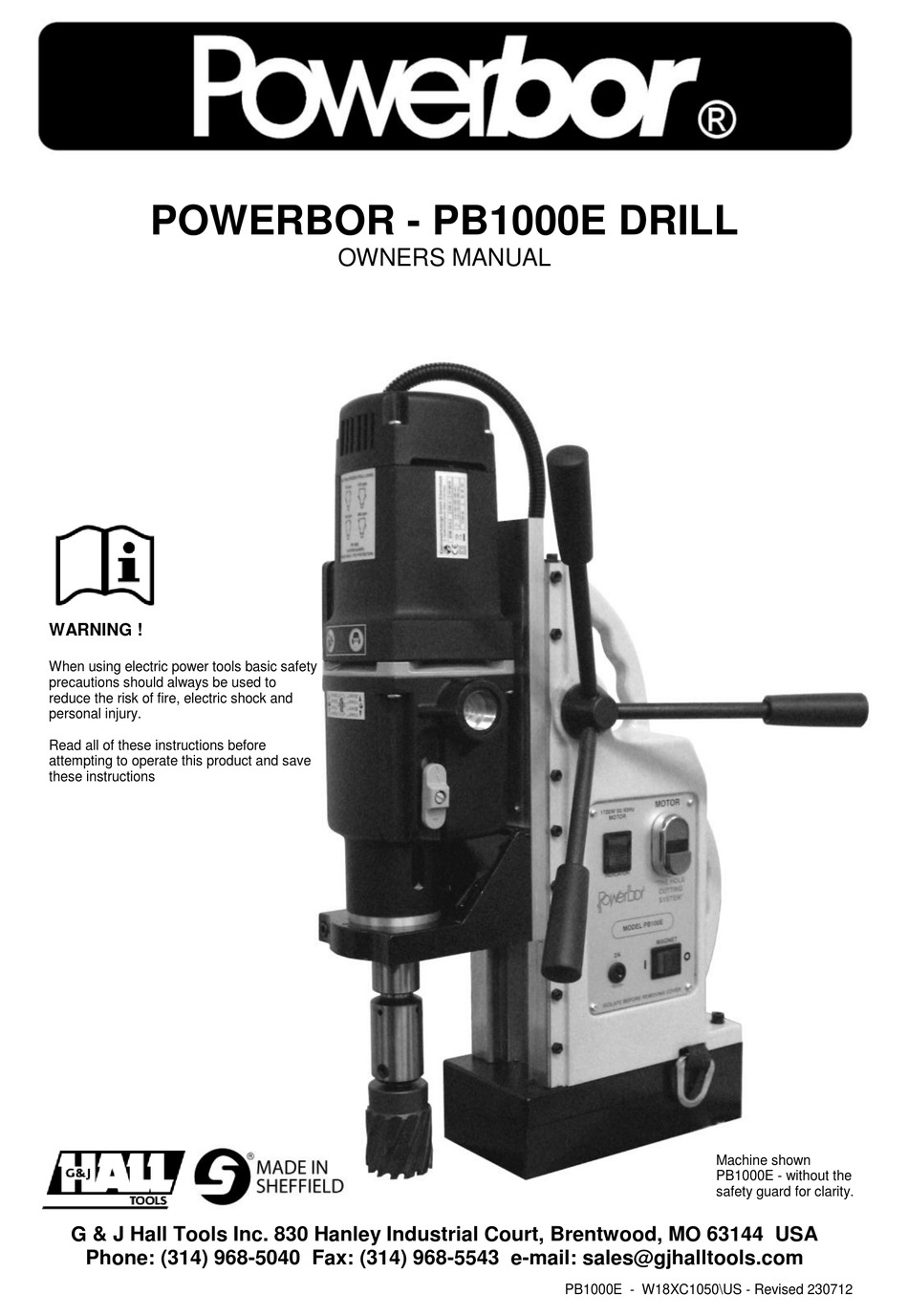 Powerbolt 1000 Manual