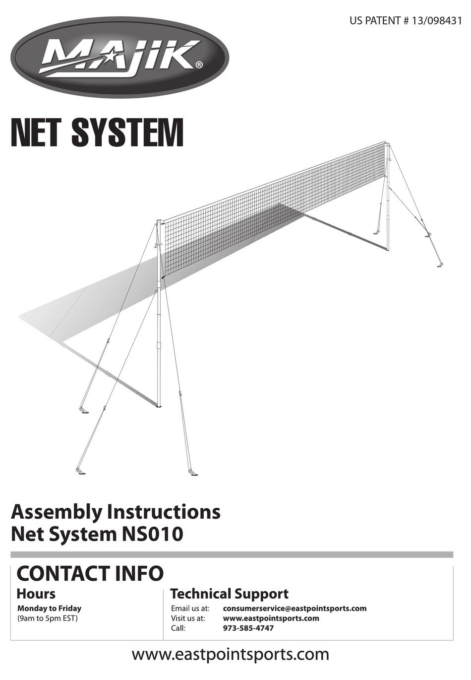 MAJIK NS010 ASSEMBLY INSTRUCTIONS MANUAL Pdf Download ManualsLib