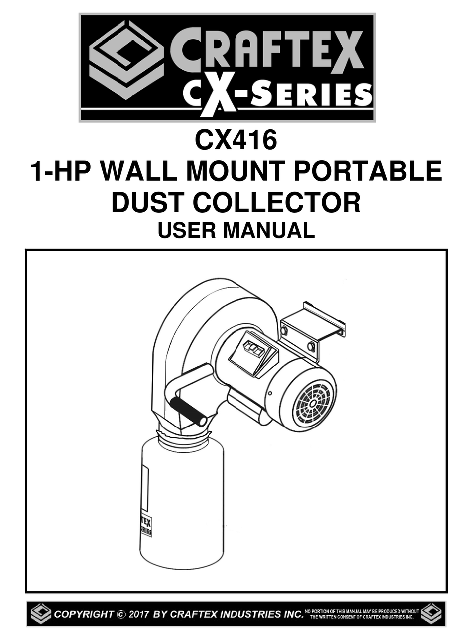 CRAFTEX CSX SERIES USER MANUAL Pdf Download ManualsLib