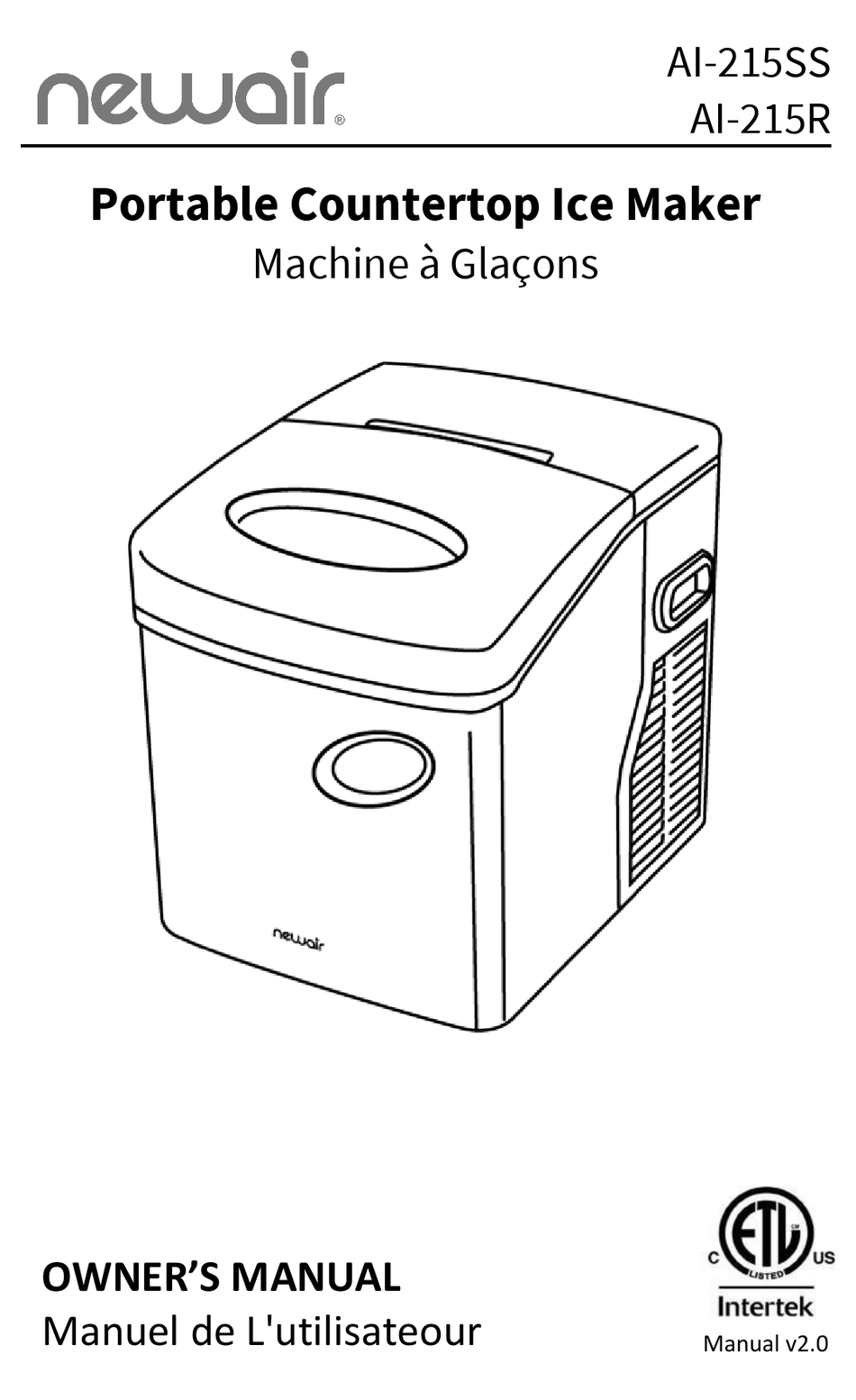 NEWAIR AI215SS OWNER'S MANUAL Pdf Download ManualsLib