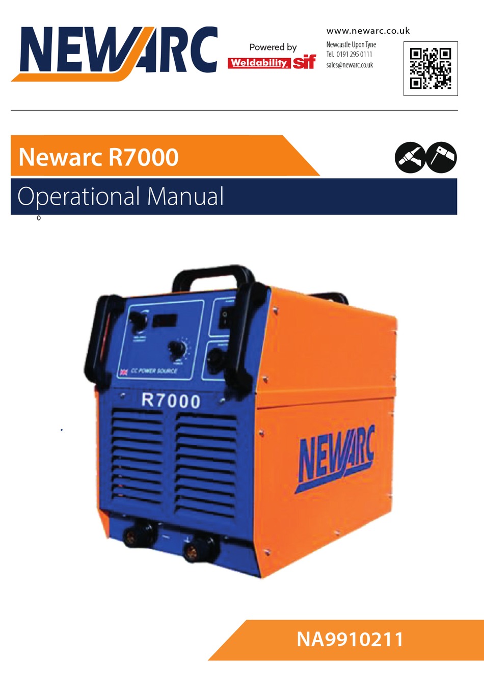 NEWARC R7000 OPERATIONAL MANUAL Pdf Download ManualsLib