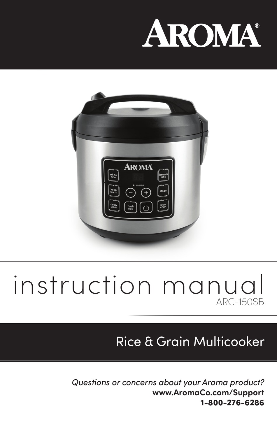 AROMA ARC150SB INSTRUCTION MANUAL Pdf Download ManualsLib