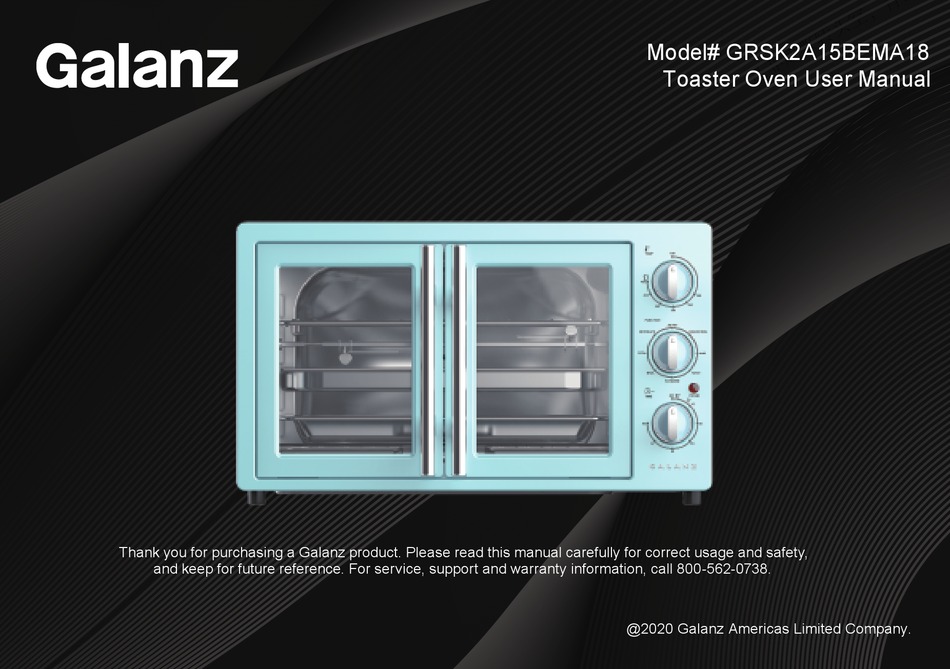GALANZ GRSK2A15BEMA18 USER MANUAL Pdf Download ManualsLib