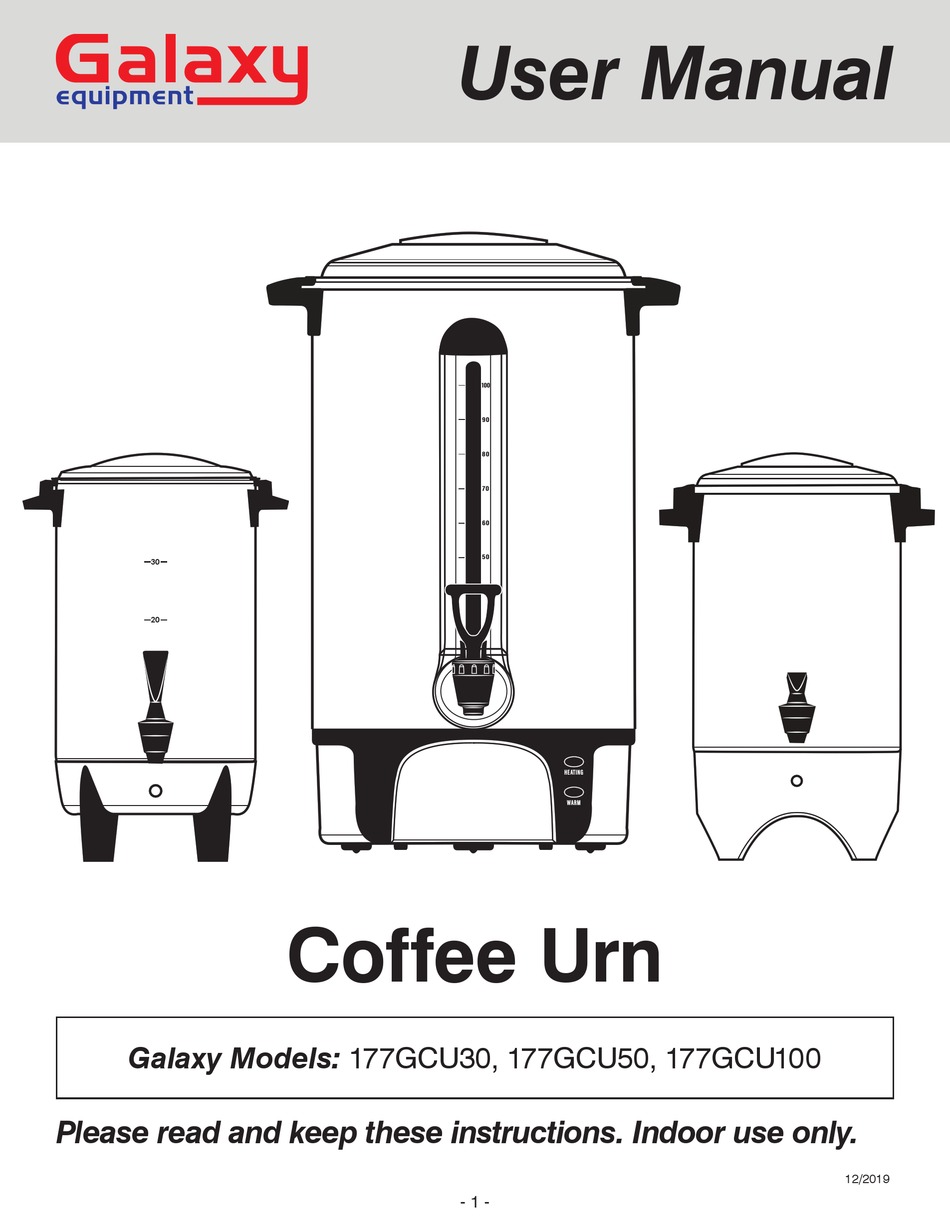 GALAXY EQUIPMENT 177GCU30 USER MANUAL Pdf Download ManualsLib