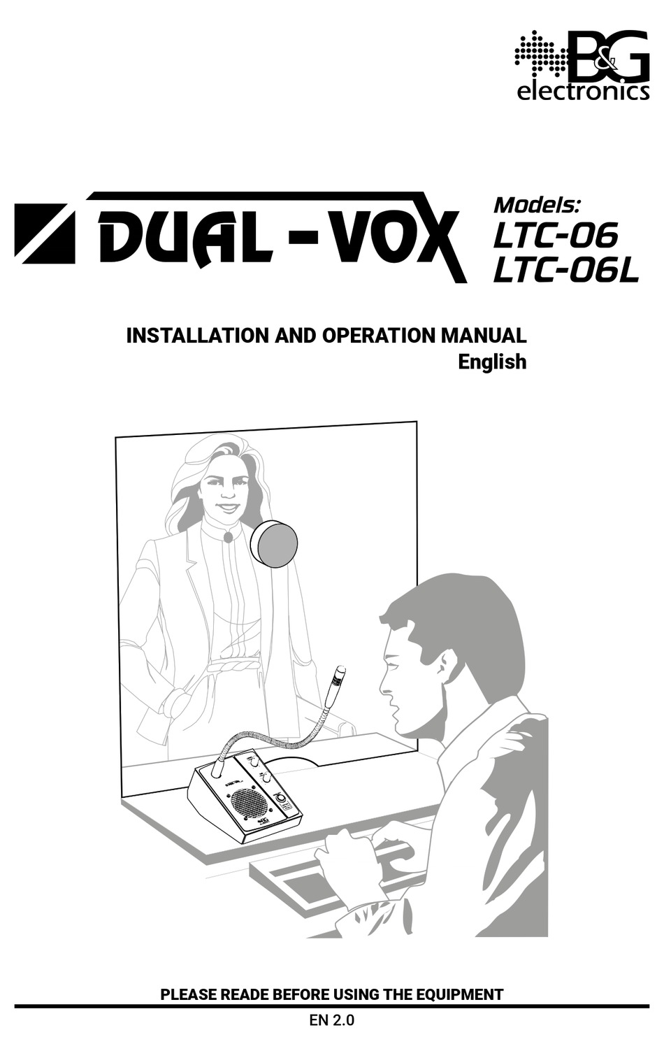 B&G ELECTRONICS DUAL-VOX LTC-06 INSTALLATION AND OPERATION MANUAL Pdf ...