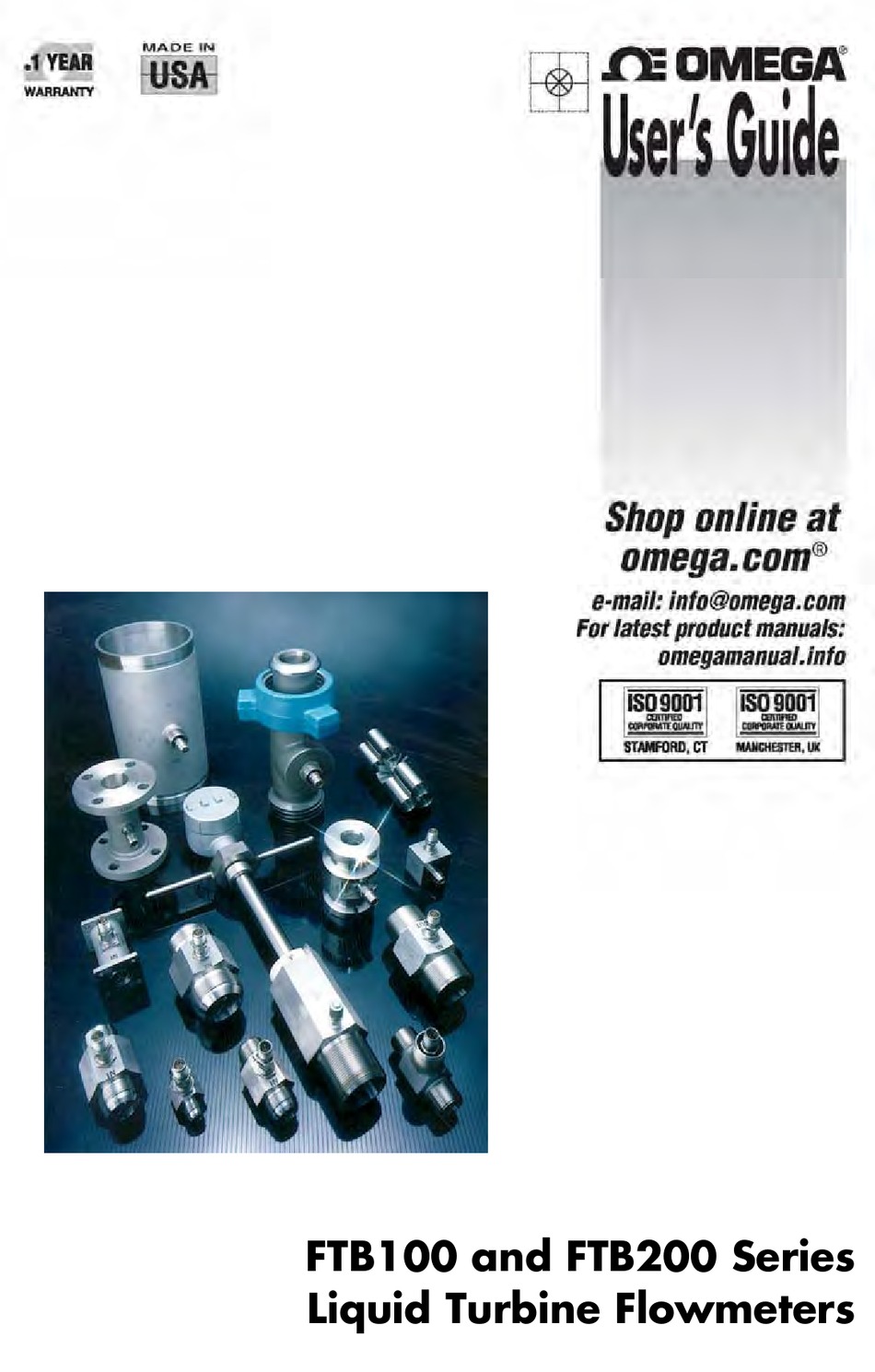 OMEGA ENGINEERING FTB100 SERIES USER MANUAL Pdf Download ManualsLib