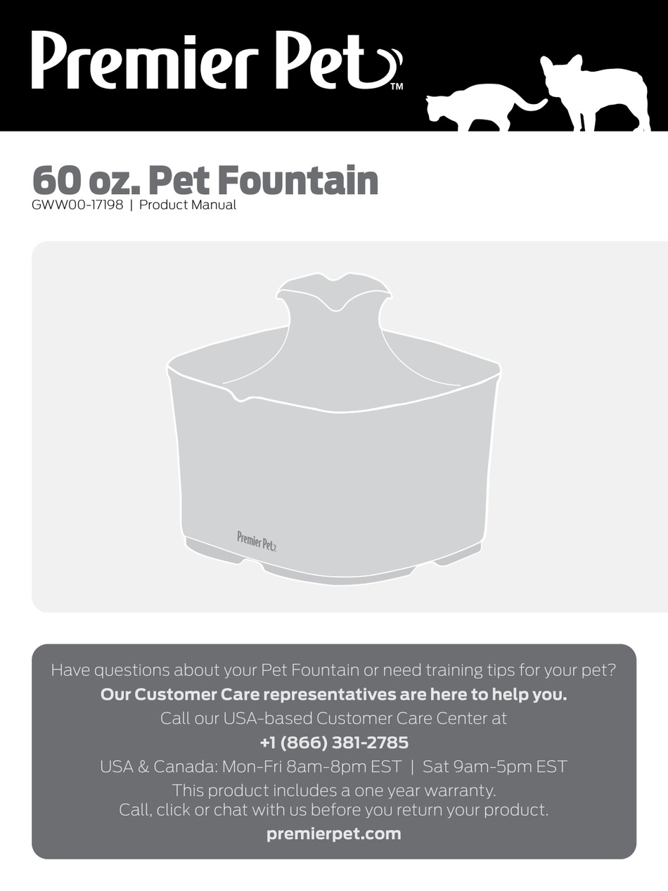 PREMIER PET GWW0017198 PRODUCT MANUAL Pdf Download ManualsLib
