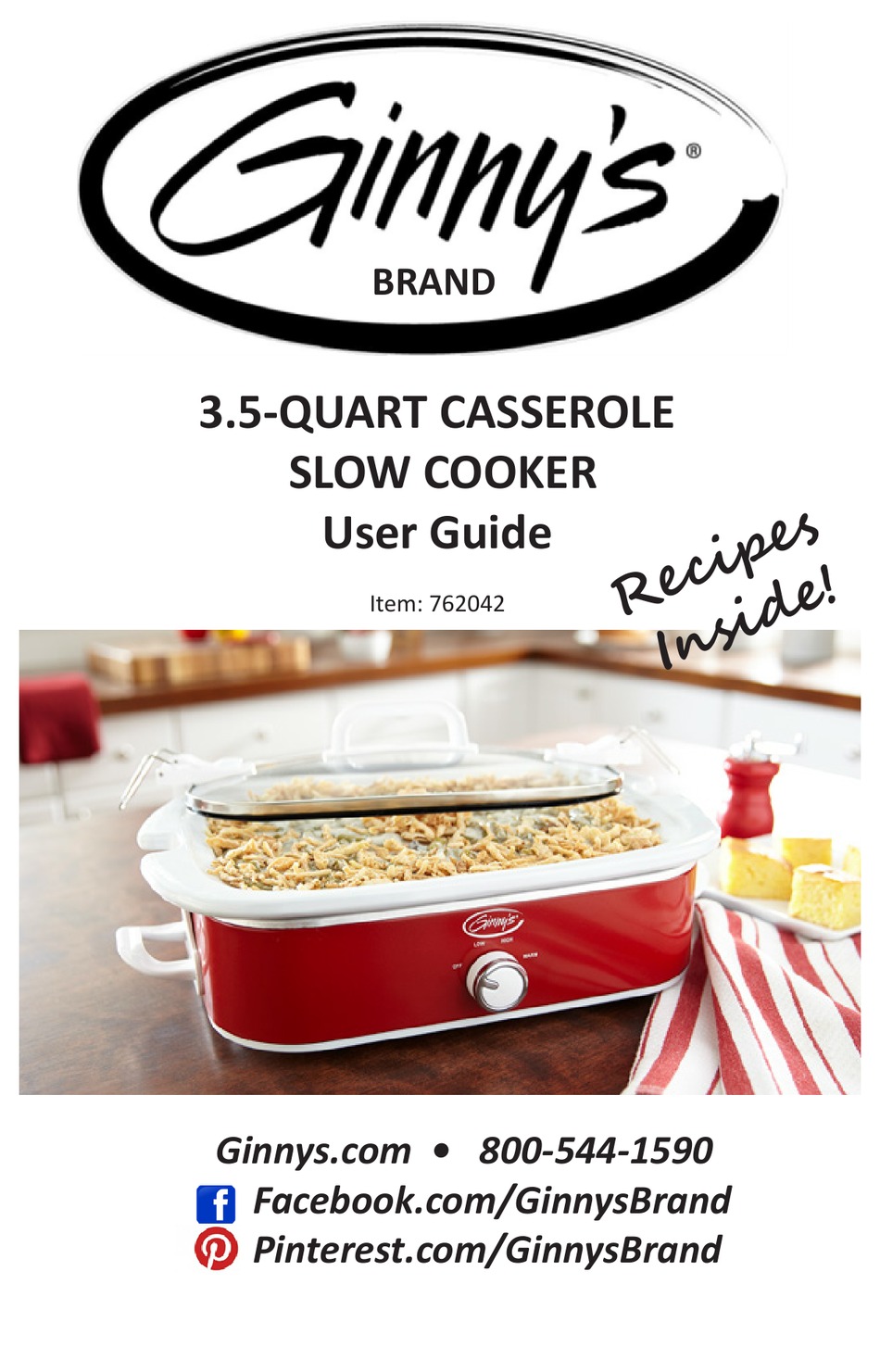 GINNY’S JC762042 USER MANUAL Pdf Download ManualsLib