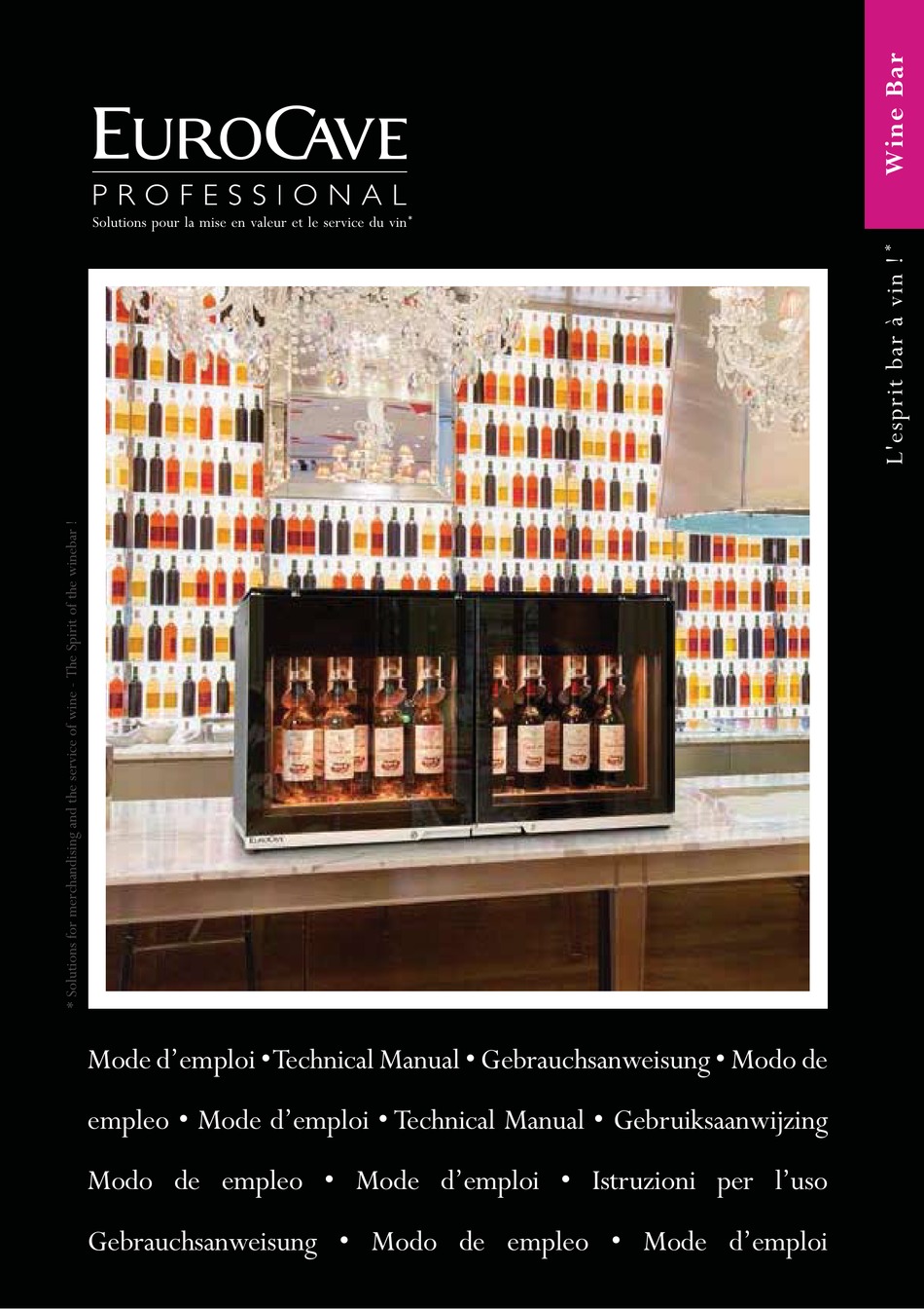 EUROCAVE WB 8.0 TECHNICAL MANUAL Pdf Download ManualsLib