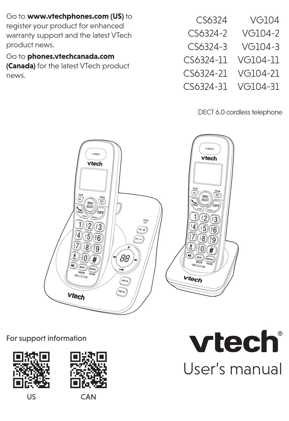Vtech Cm18045 Manual