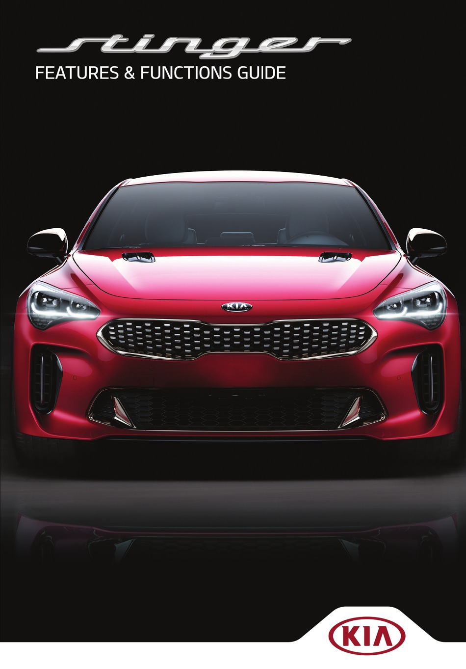 KIA STINGER FEATURES & FUNCTIONS MANUAL Pdf Download ManualsLib