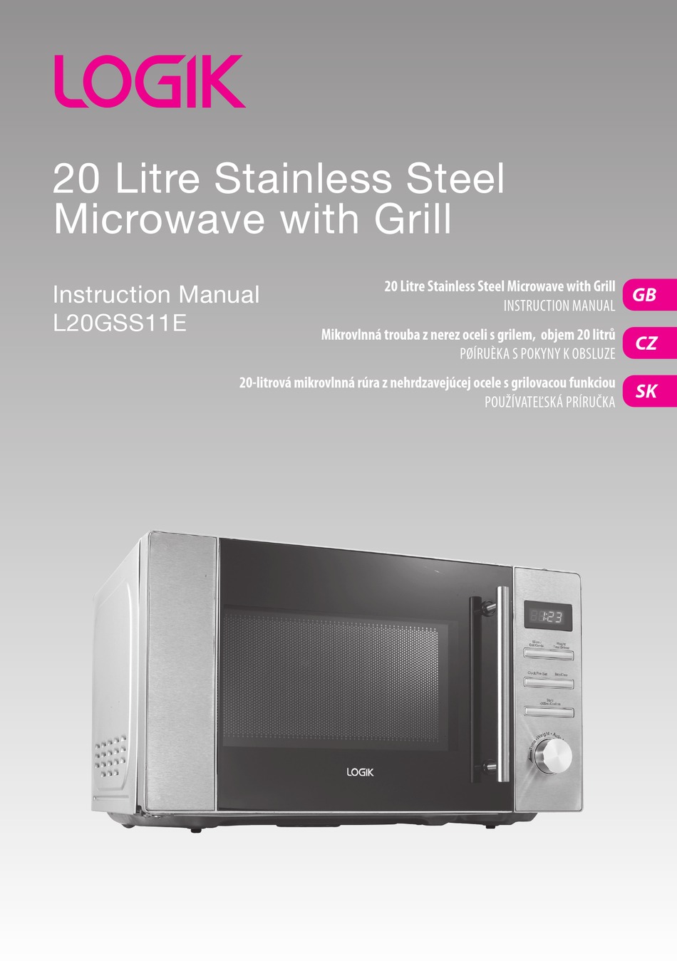 LOGIK L20GSS11E INSTRUCTION MANUAL Pdf Download ManualsLib