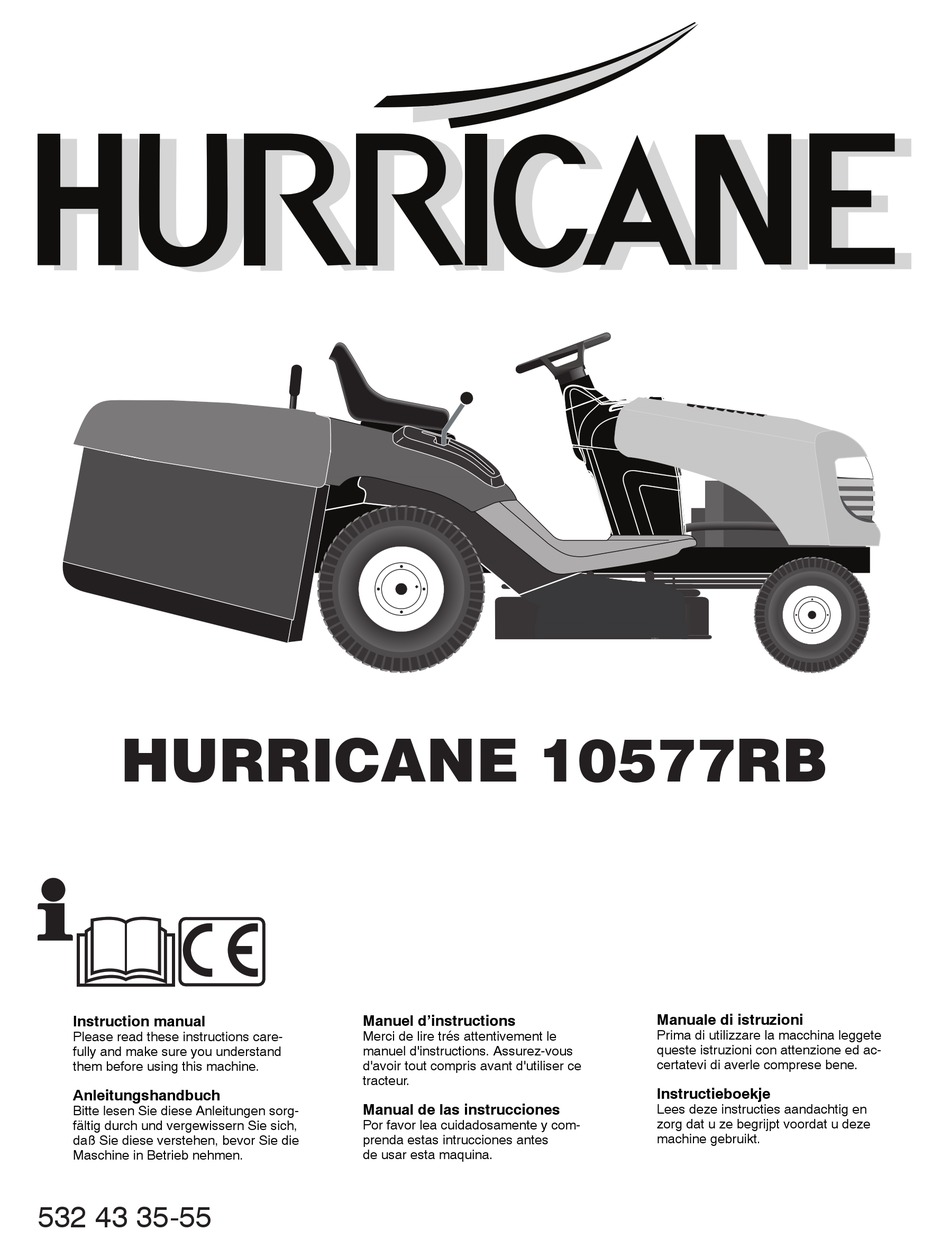 HURRICANE 10577RB INSTRUCTION MANUAL Pdf Download ManualsLib