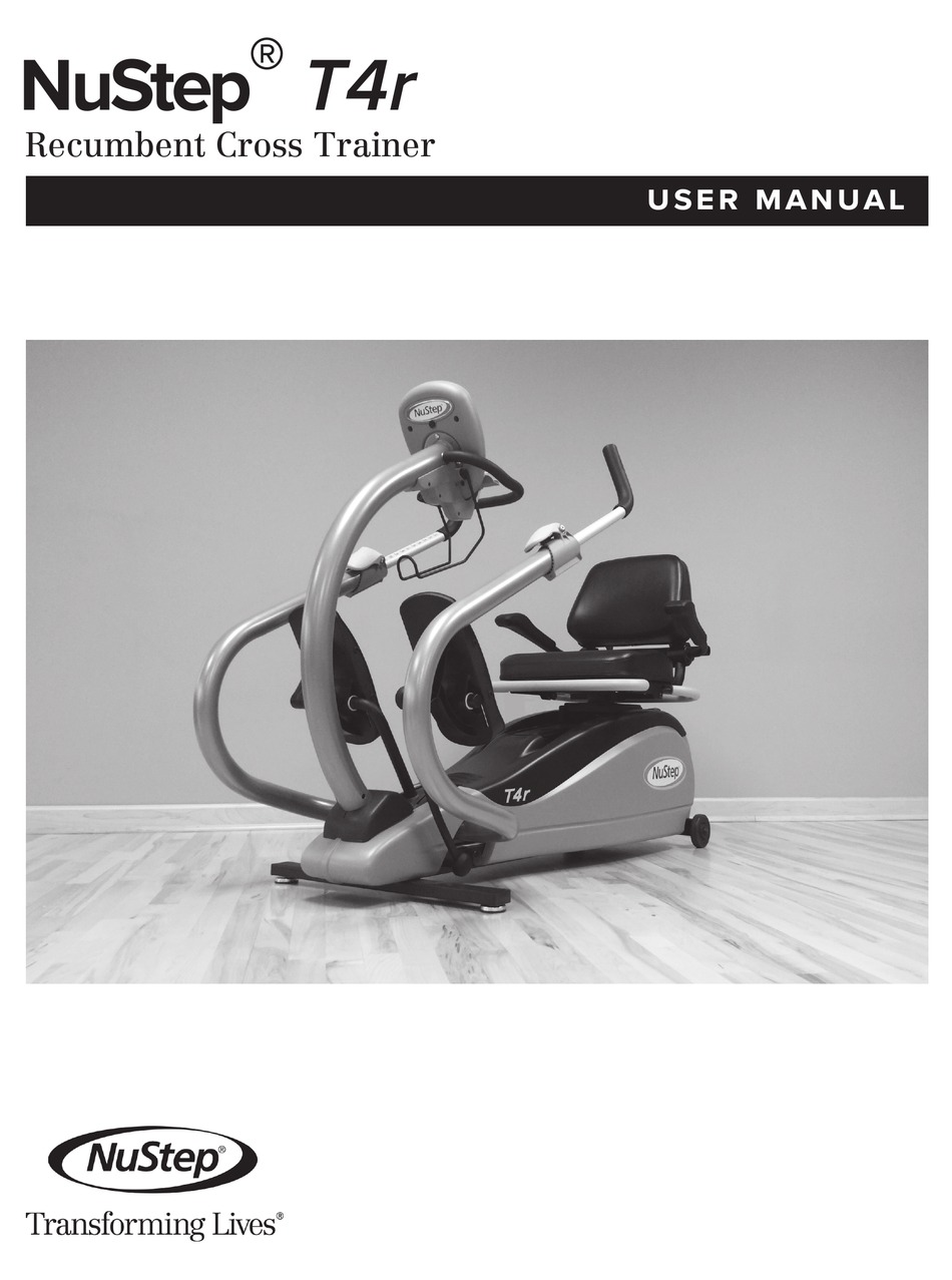 NUSTEP T4R USER MANUAL Pdf Download ManualsLib