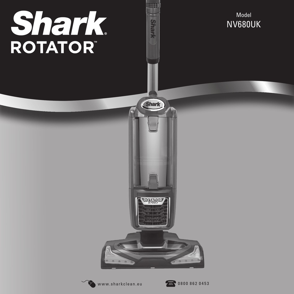 SHARK ROTATOR NV680UK MANUAL Pdf Download ManualsLib