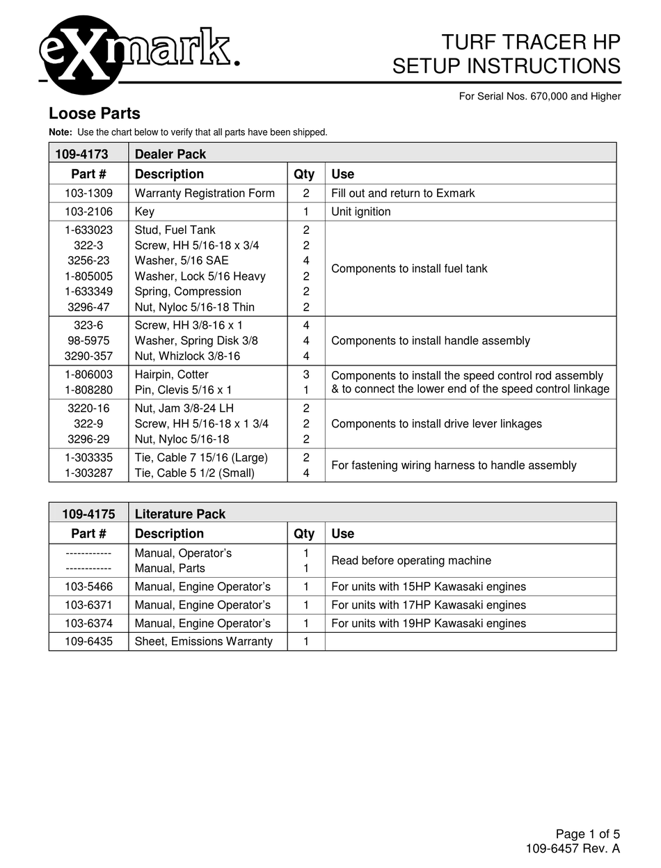 exmark-109-4173-setup-instructions-pdf-download-manualslib