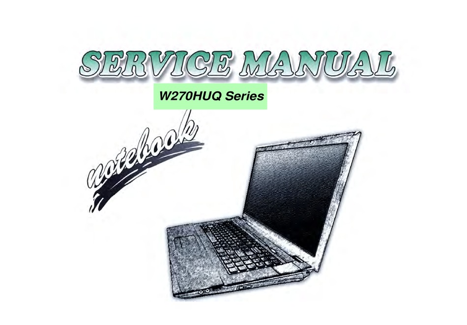CLEVO W270HUQ SERIES SERVICE MANUAL Pdf Download | ManualsLib