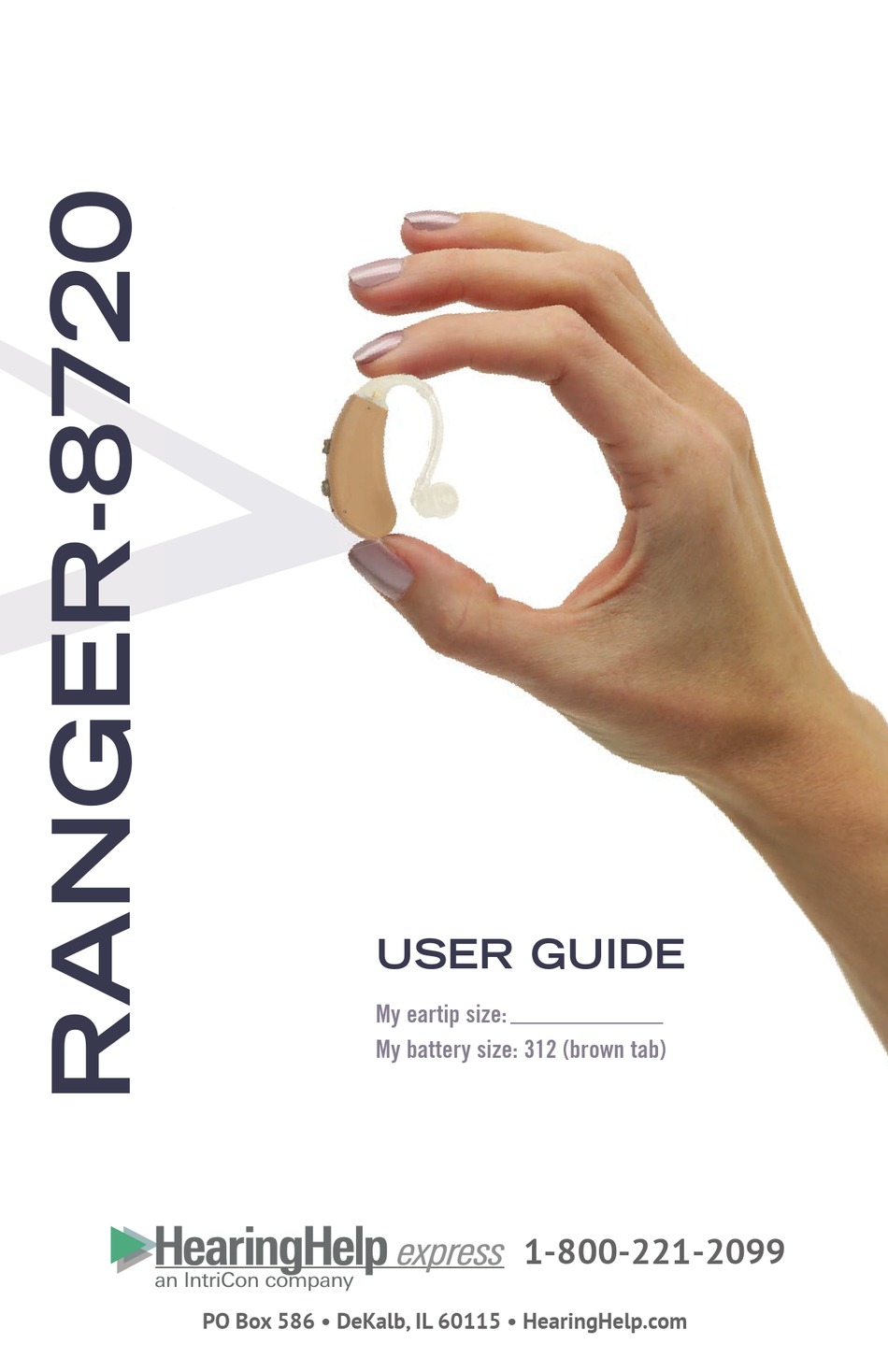HEARING HELP EXPRESS RANGER8720 USER MANUAL Pdf Download ManualsLib