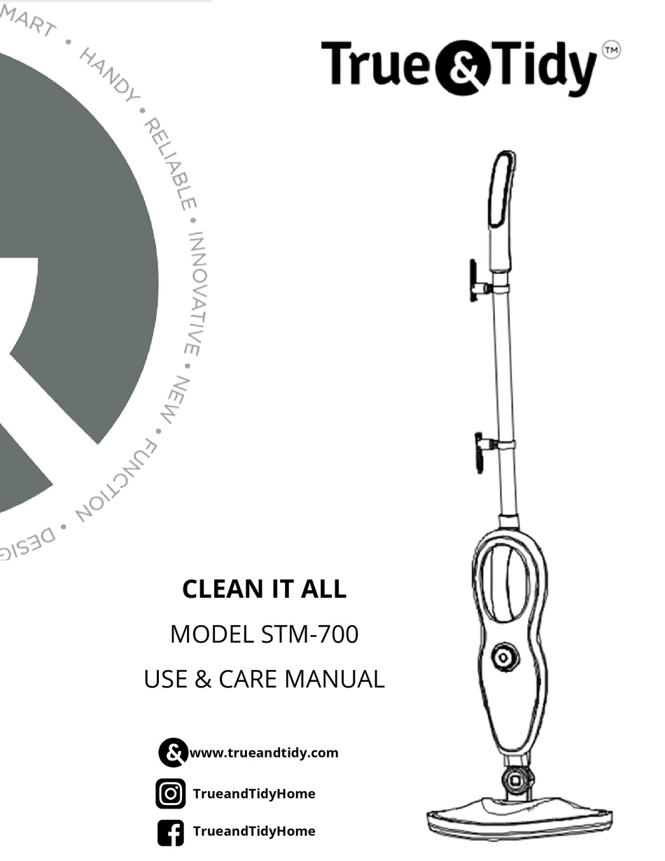 TRUE & TIDY STM700 USE & CARE MANUAL Pdf Download ManualsLib