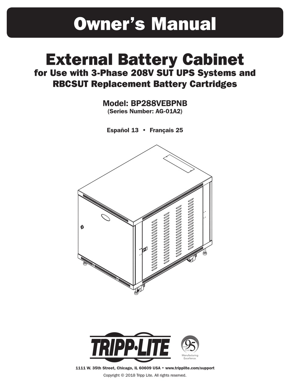TRIPP LITE BP288VEBPNB OWNER'S MANUAL Pdf Download ManualsLib