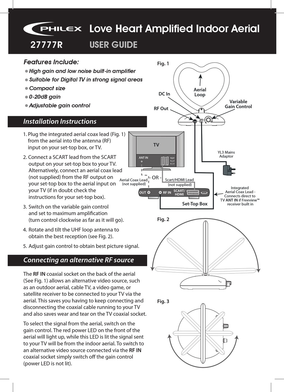 PHILEX 27777R USER MANUAL Pdf Download ManualsLib