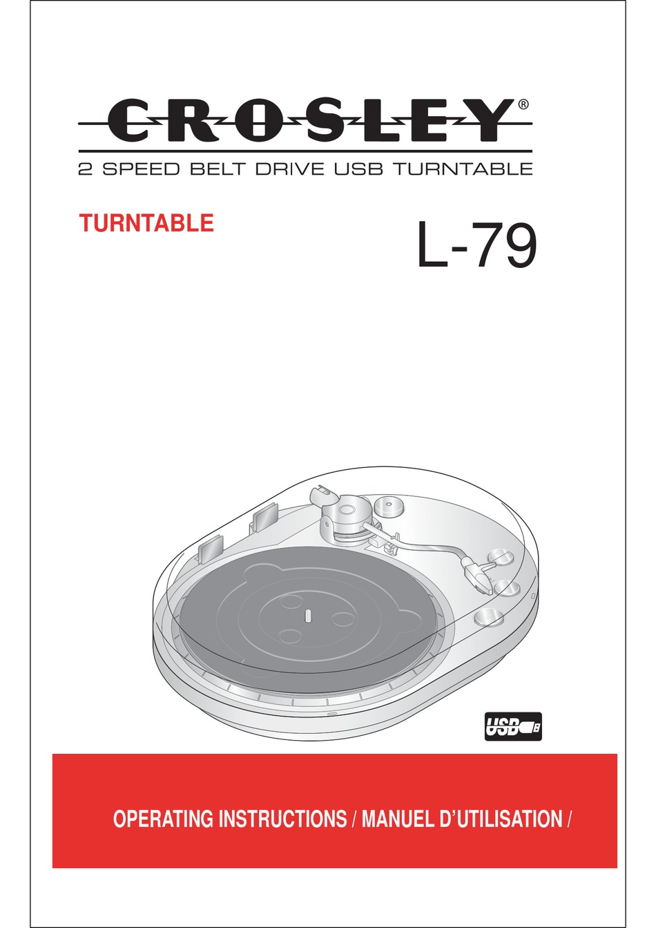 Crosley L 79 Operating Instructions Manual Pdf Download Manualslib