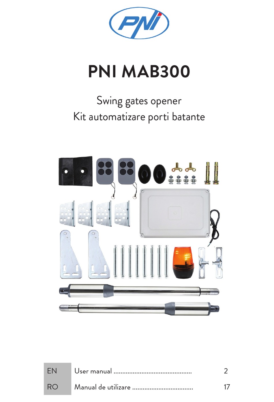 PNI MAB300 USER MANUAL Pdf Download ManualsLib