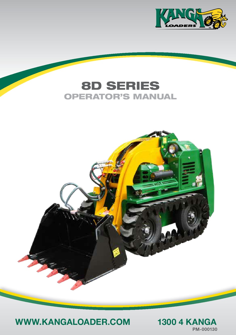 KANGA 8D SERIES OPERATOR'S MANUAL Pdf Download ManualsLib