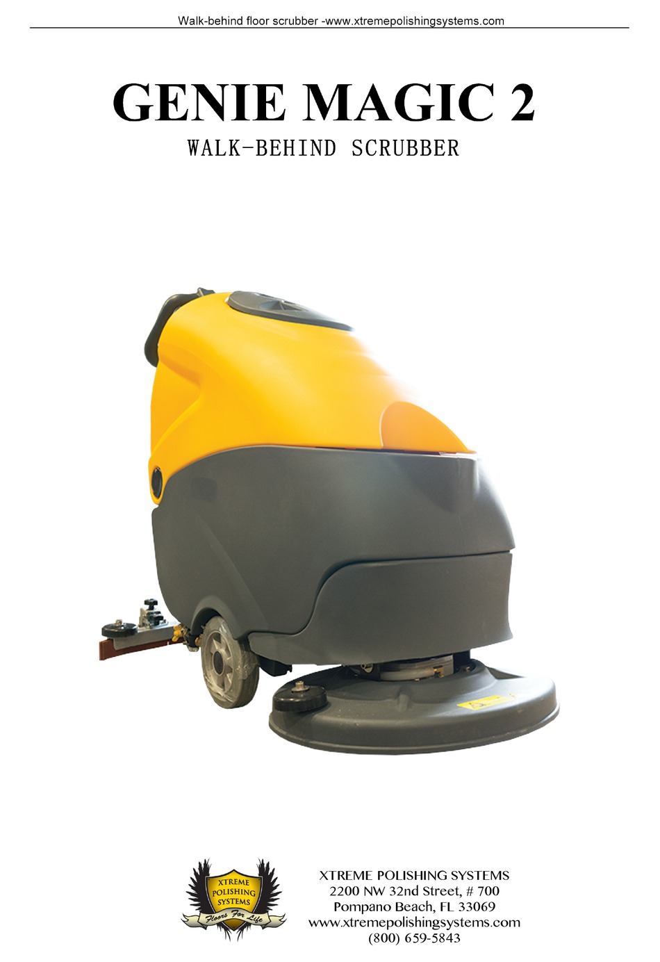 XTREME POLISHING SYSTEMS GENIE MAGIC 2 MANUAL Pdf Download ManualsLib