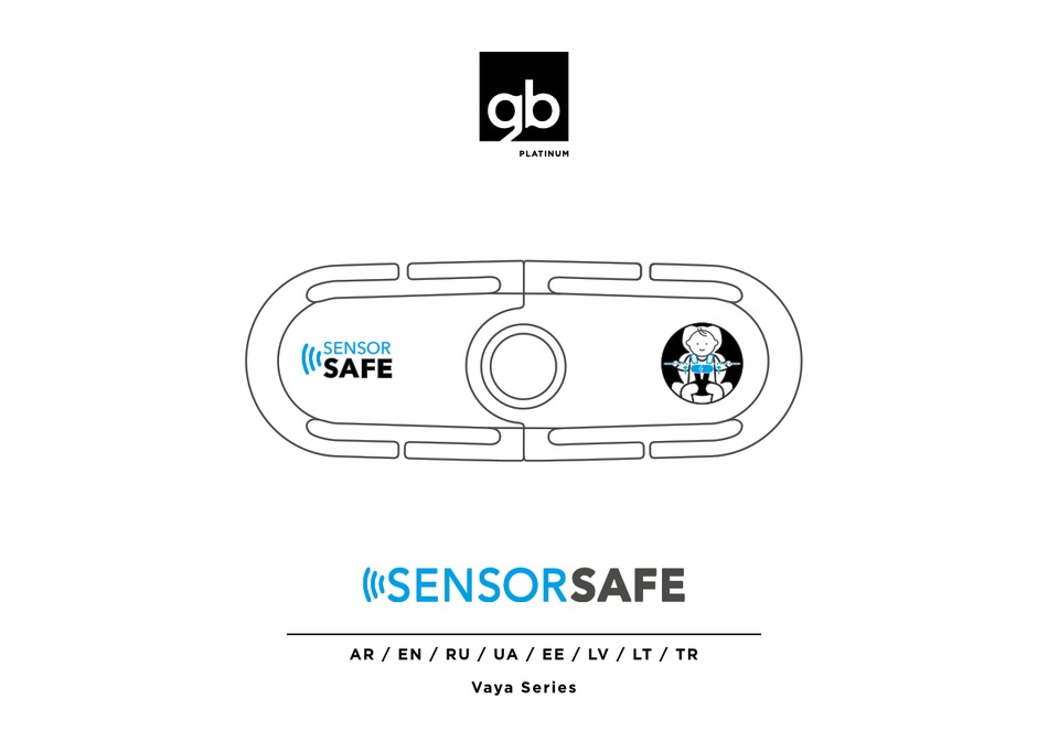 GB PLATINUM SENSORSAFE SHORT INSTRUCTION Pdf Download ManualsLib