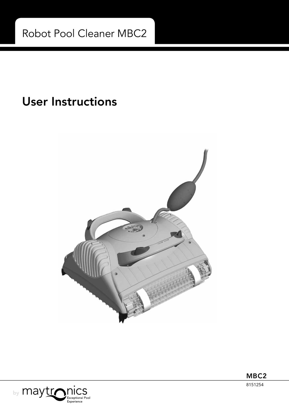 MAYTRONICS MBC2 USER INSTRUCTIONS Pdf Download ManualsLib