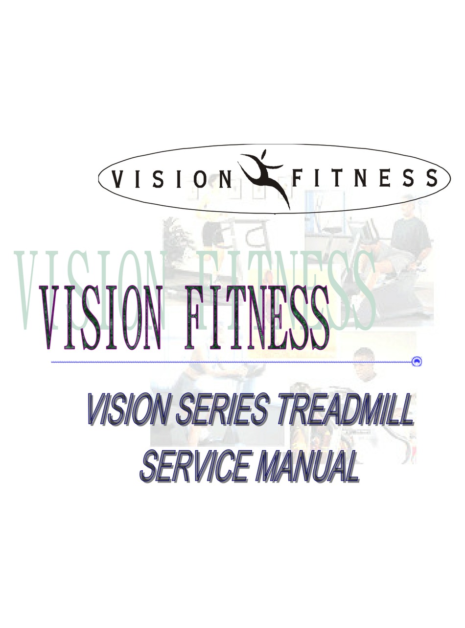 Vision t40 treadmill manual hot sale