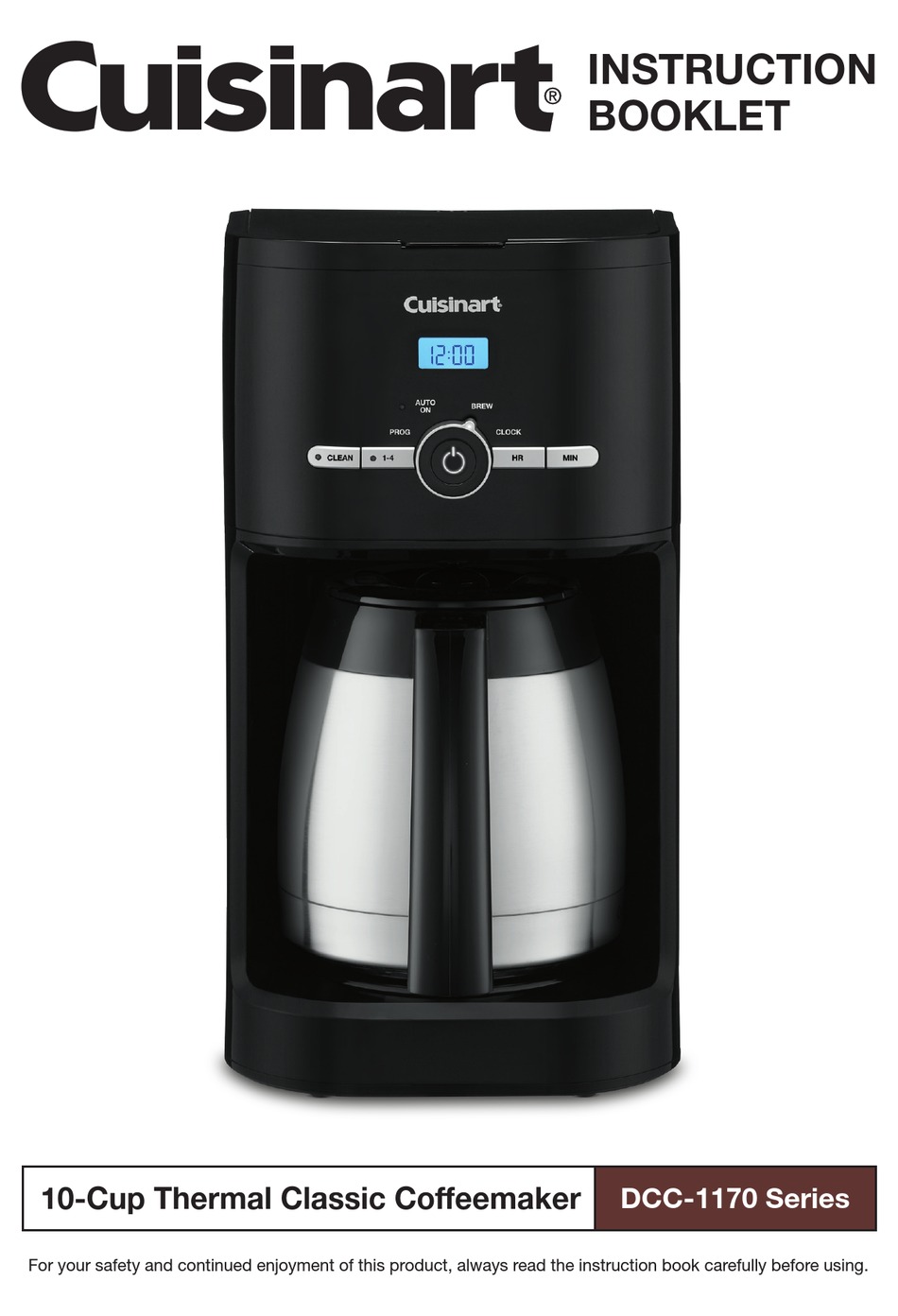 Cuisinart DCC-1170 Series 