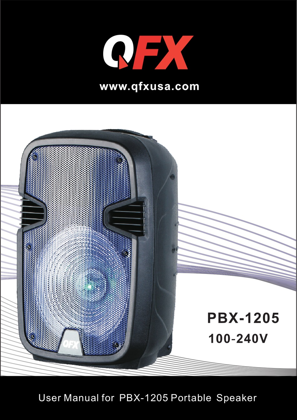QFX PBX1205 USER MANUAL Pdf Download ManualsLib