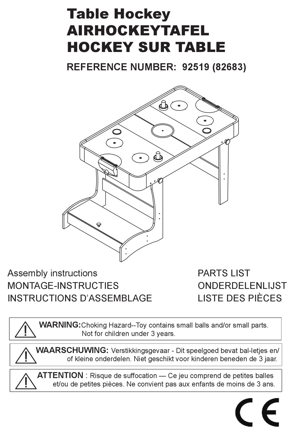 DREAMLAND 92519 ASSEMBLY INSTRUCTIONS MANUAL Pdf Download ManualsLib